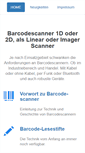 Mobile Screenshot of barcodescanner.org